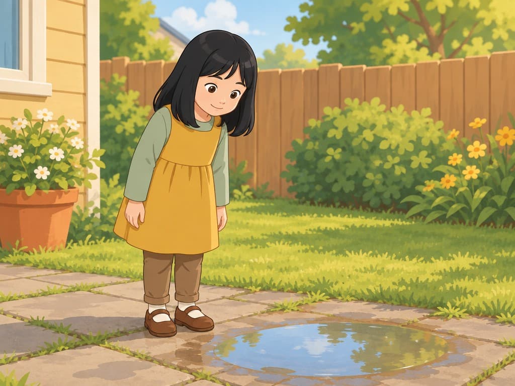 Cover of Where the Puddle Went, a fictional Hana story.