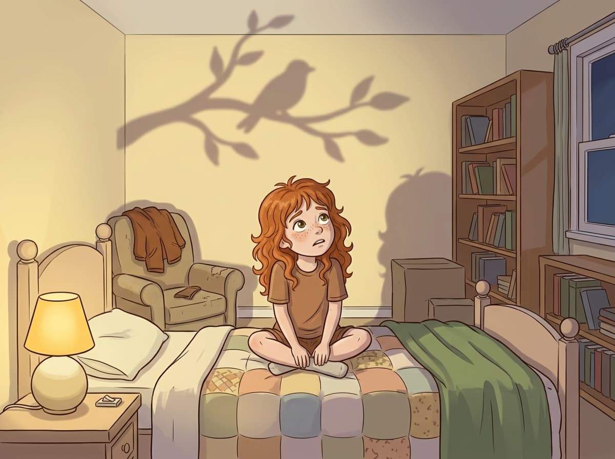 Cover of Shadows in the Room, a fictional Jena story.