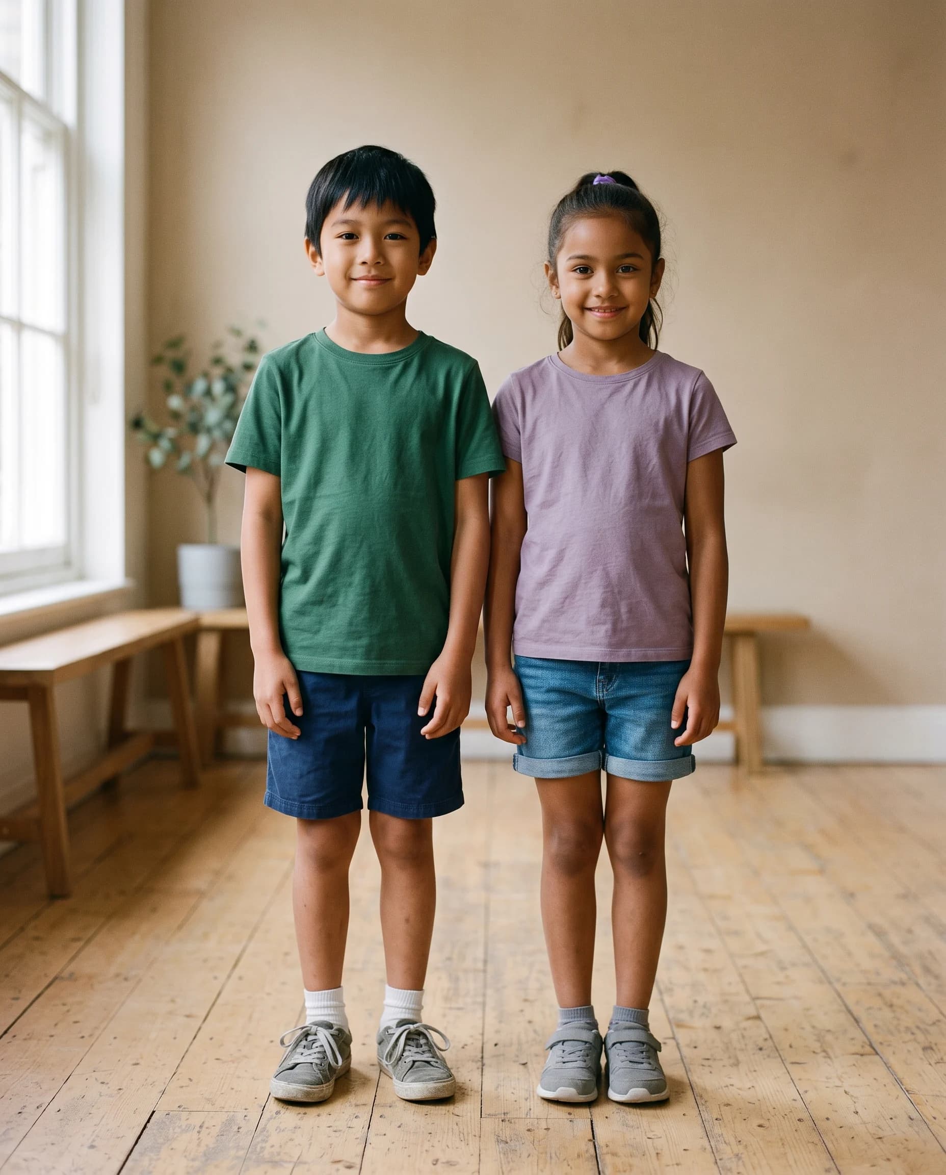 Two full-length fictional friends from Jena's playground world